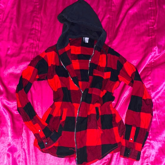 H&M Jackets & Blazers - H&M Red Jacket ❤️